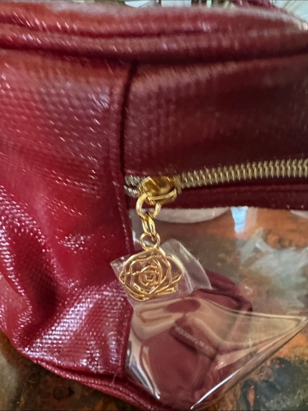 Lancome red includes travel